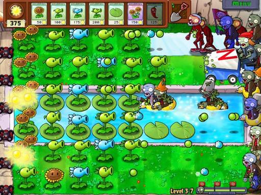 Plants vs. Zombies - Обзор игры Plants vs. Zombies от stopgameточкару